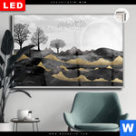 Leuchtbild Dia Abstrakte Landschaft No 2 Querformat Produktvorschau mit dem Bild Abstrakte Landschaft No.2 im Format Querformat.