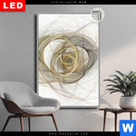 Leuchtbild Dia Abstrakte Moderne Linienkunst Hochformat Produktvorschau mit dem Bild Abstrakte moderne Linienkunst im Format Hochformat.