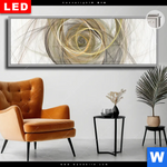 Leuchtbild Dia Abstrakte Moderne Linienkunst Panorama Produktvorschau mit dem Bild Abstrakte moderne Linienkunst im Format Panorama.