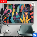 Leuchtbild Dia Abstrakte Natur Querformat Produktvorschau mit dem Bild Abstrakte Natur im Format Querformat.