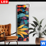 Leuchtbild Dia Abstrakte Natur Schmal Produktvorschau mit dem Bild Abstrakte Natur im Format Schmal.