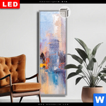 Leuchtbild Dia Abstrakte Skyline No 2 Schmal Produktvorschau mit dem Bild Abstrakte Skyline No.2 im Format Schmal.