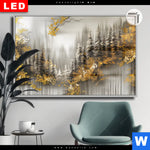Leuchtbild Dia Abstrakte Tannen Querformat Produktvorschau mit dem Bild Abstrakte Tannen im Format Querformat.