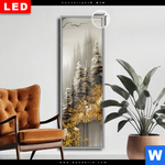 Leuchtbild Dia Abstrakte Tannen Schmal Produktvorschau mit dem Bild Abstrakte Tannen im Format Schmal.