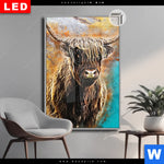 Leuchtbild Dia Abstrakter Highlander Hochformat Produktvorschau mit dem Bild Abstrakter Highlander im Format Hochformat.