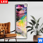 Leuchtbild Dia Abstrakter Leguan Schmal Produktvorschau mit dem Bild Abstrakter Leguan im Format Schmal.