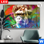 Leuchtbild Dia Affe Pop Art No 2 Querformat Produktvorschau mit dem Bild Affe Pop Art No.2 im Format Querformat.