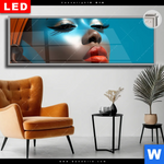 Leuchtbild Dia Afrikanische Frau Mit Turban Panorama Produktvorschau mit dem Bild Afrikanische Frau mit Turban im Format Panorama.