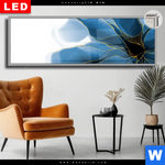 Leuchtbild Dia Aquarell Blume Panorama Produktvorschau mit dem Bild Aquarell Blume im Format Panorama.