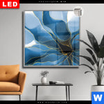 Leuchtbild Dia Aquarell Blume Quadrat Produktvorschau mit dem Bild Aquarell Blume im Format Quadrat.