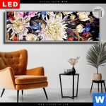 Leuchtbild Dia Aquarell Von Wilden Blumen Panorama Produktvorschau mit dem Bild Aquarell von wilden Blumen im Format Panorama.