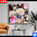 Leuchtbild Dia Aquarell Von Wilden Blumen Quadrat Produktvorschau mit dem Bild Aquarell von wilden Blumen im Format Quadrat.
