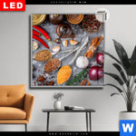 Leuchtbild Dia Aromatische Gewuerze Quadrat Produktvorschau mit dem Bild Aromatische Gewürze im Format Quadrat.