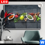 Leuchtbild Dia Aromen Der Weltkueche Querformat Produktvorschau mit dem Bild Aromen der Weltküche im Format Querformat.