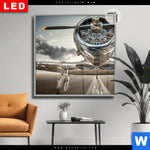 Leuchtbild Dia Bereit Zum Abheben Quadrat Produktvorschau mit dem Bild Bereit zum Abheben im Format Quadrat.