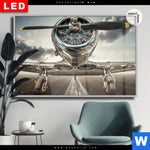 Leuchtbild Dia Bereit Zum Abheben Querformat Produktvorschau mit dem Bild Bereit zum Abheben im Format Querformat.