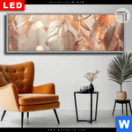 Leuchtbild Dia Blaetter Im Sonnenlicht Panorama Produktvorschau mit dem Bild Blätter im Sonnenlicht im Format Panorama.