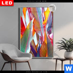 Leuchtbild Dia Blaetter In Bunten Farben Hochformat Produktvorschau mit dem Bild Blätter in bunten Farben im Format Hochformat.