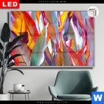 Leuchtbild Dia Blaetter In Bunten Farben Querformat Produktvorschau mit dem Bild Blätter in bunten Farben im Format Querformat.