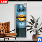 Leuchtbild Dia Blue Skin Schmal Produktvorschau mit dem Bild Blue Skin im Format Schmal.