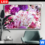 Leuchtbild Dia Bluehende Pfingstrosen Querformat Produktvorschau mit dem Bild Blühende Pfingstrosen im Format Querformat.