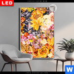 Leuchtbild Dia Bluetenzauber Hochformat Produktvorschau mit dem Bild Blütenzauber im Format Hochformat.