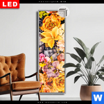 Leuchtbild Dia Bluetenzauber Schmal Produktvorschau mit dem Bild Blütenzauber im Format Schmal.