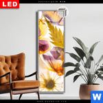 Leuchtbild Dia Blumen Collage No 1 Schmal Produktvorschau mit dem Bild Blumen Collage No.1 im Format Schmal.