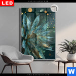 Leuchtbild Dia Botanischer Glanz Hochformat Produktvorschau mit dem Bild Botanischer Glanz im Format Hochformat.