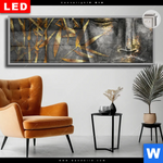 Leuchtbild Dia Buddha Bambus Schwarz Panorama Produktvorschau mit dem Bild Buddha & Bambus Schwarz im Format Panorama.