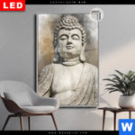 Leuchtbild Dia Buddha In Frieden Hochformat Produktvorschau mit dem Bild Buddha in Frieden im Format Hochformat.