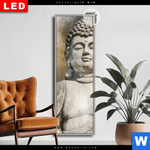 Leuchtbild Dia Buddha In Frieden Schmal Produktvorschau mit dem Bild Buddha in Frieden im Format Schmal.