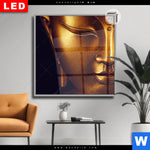 Leuchtbild Dia Buddha In Harmonie Quadrat Produktvorschau mit dem Bild Buddha in Harmonie im Format Quadrat.