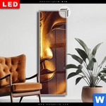 Leuchtbild Dia Buddha In Harmonie Schmal Produktvorschau mit dem Bild Buddha in Harmonie im Format Schmal.