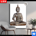 Leuchtbild Dia Buddha In Lotus Pose No 2 Hochformat Produktvorschau mit dem Bild Buddha in Lotus Pose No. 2 im Format Hochformat.