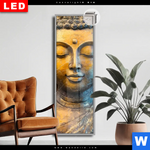 Leuchtbild Dia Buddha Innerer Frieden Schmal Produktvorschau mit dem Bild Buddha - Innerer Frieden im Format Schmal.