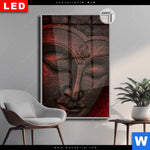 Leuchtbild Dia Buddha Weihrauch Hochformat Produktvorschau mit dem Bild Buddha & Weihrauch im Format Hochformat.