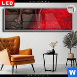 Leuchtbild Dia Buddha Weihrauch Panorama Produktvorschau mit dem Bild Buddha & Weihrauch im Format Panorama.