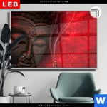 Leuchtbild Dia Buddha Weihrauch Querformat Produktvorschau mit dem Bild Buddha & Weihrauch im Format Querformat.
