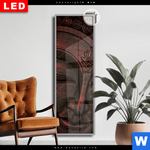 Leuchtbild Dia Buddha Weihrauch Schmal Produktvorschau mit dem Bild Buddha & Weihrauch im Format Schmal.