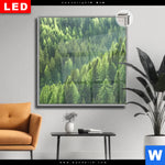 Leuchtbild Dia Der Wald Quadrat Produktvorschau mit dem Bild Der Wald im Format Quadrat.