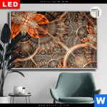 Leuchtbild Dia Digitale Blumen No 2 Querformat Produktvorschau mit dem Bild Digitale Blumen No.2 im Format Querformat.