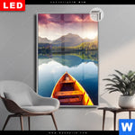 Leuchtbild Dia Drei Boote Hochformat Produktvorschau mit dem Bild Drei Boote im Format Hochformat.