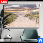 Leuchtbild Dia Duenen Am Nordseestrand No 2 Querformat Produktvorschau mit dem Bild Dünen am Nordseestrand No.2 im Format Querformat.
