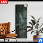 Leuchtbild Dia Dunkles Agavenblatt Schmal Produktvorschau mit dem Bild Dunkles Agavenblatt im Format Schmal.