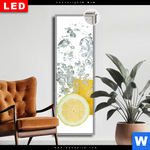 Leuchtbild Dia Ein Spritzer Zitrone Schmal Produktvorschau mit dem Bild Ein Spritzer Zitrone im Format Schmal.