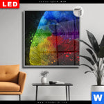 Leuchtbild Dia Elefant Pop Art No 1 Quadrat Produktvorschau mit dem Bild Elefant Pop Art No.1 im Format Quadrat.