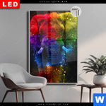 Leuchtbild Dia Elefant Pop Art No 2 Hochformat Produktvorschau mit dem Bild Elefant Pop Art No.2 im Format Hochformat.