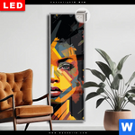 Leuchtbild Dia Erzoernte Frau Schmal Produktvorschau mit dem Bild Erzörnte Frau im Format Schmal.