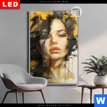 Leuchtbild Dia Estelle Dynamische Portraetkunst Hochformat Produktvorschau mit dem Bild Estelle - Dynamische Porträtkunst im Format Hochformat.